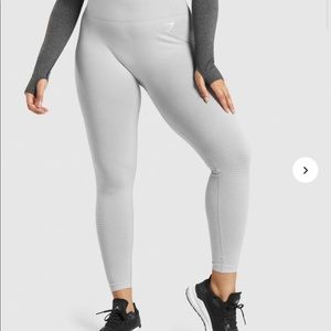 Gymshark vital seamless leggings small light grey